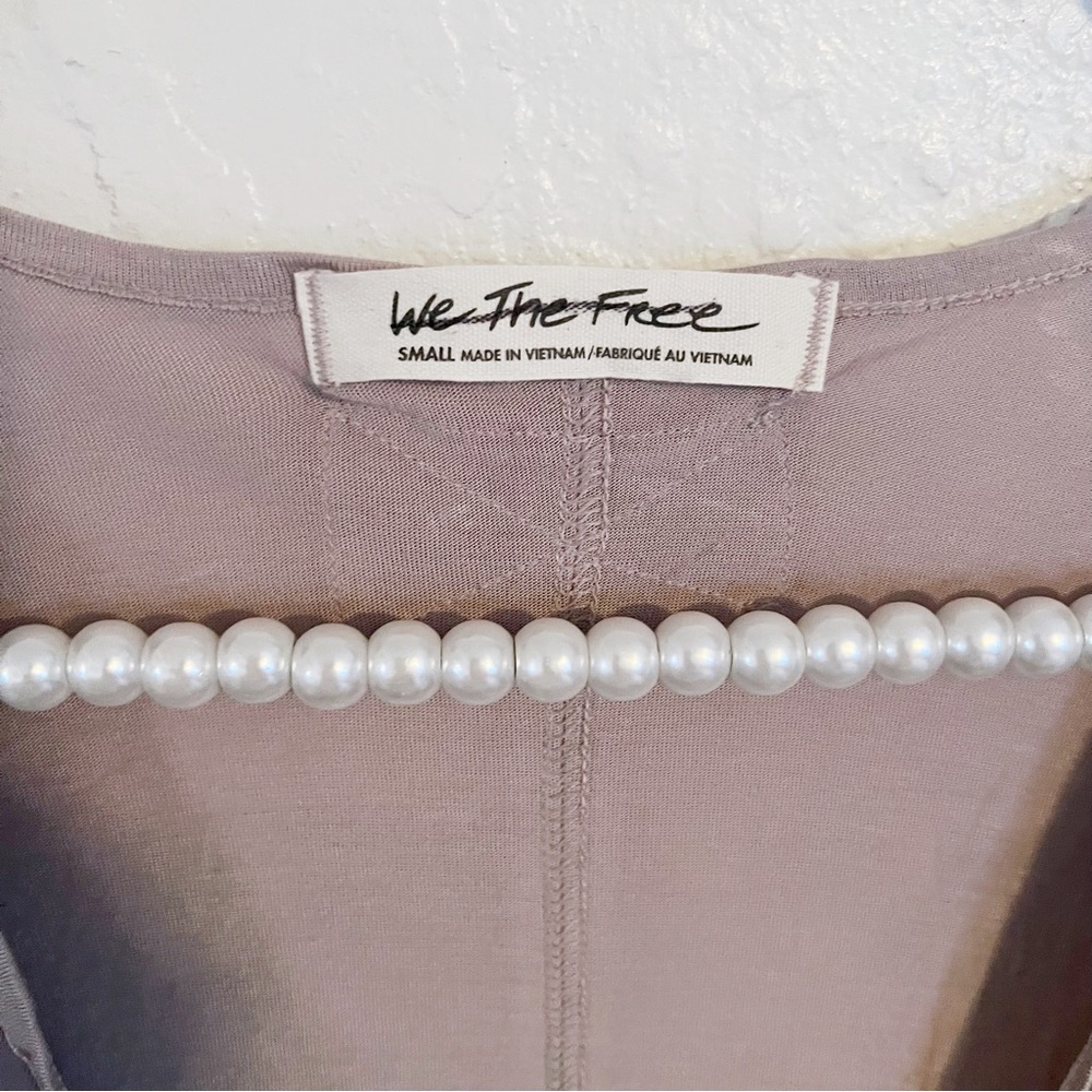 Free People Fantasy Drape Cowl Neck Tee - Picture 5 of 5